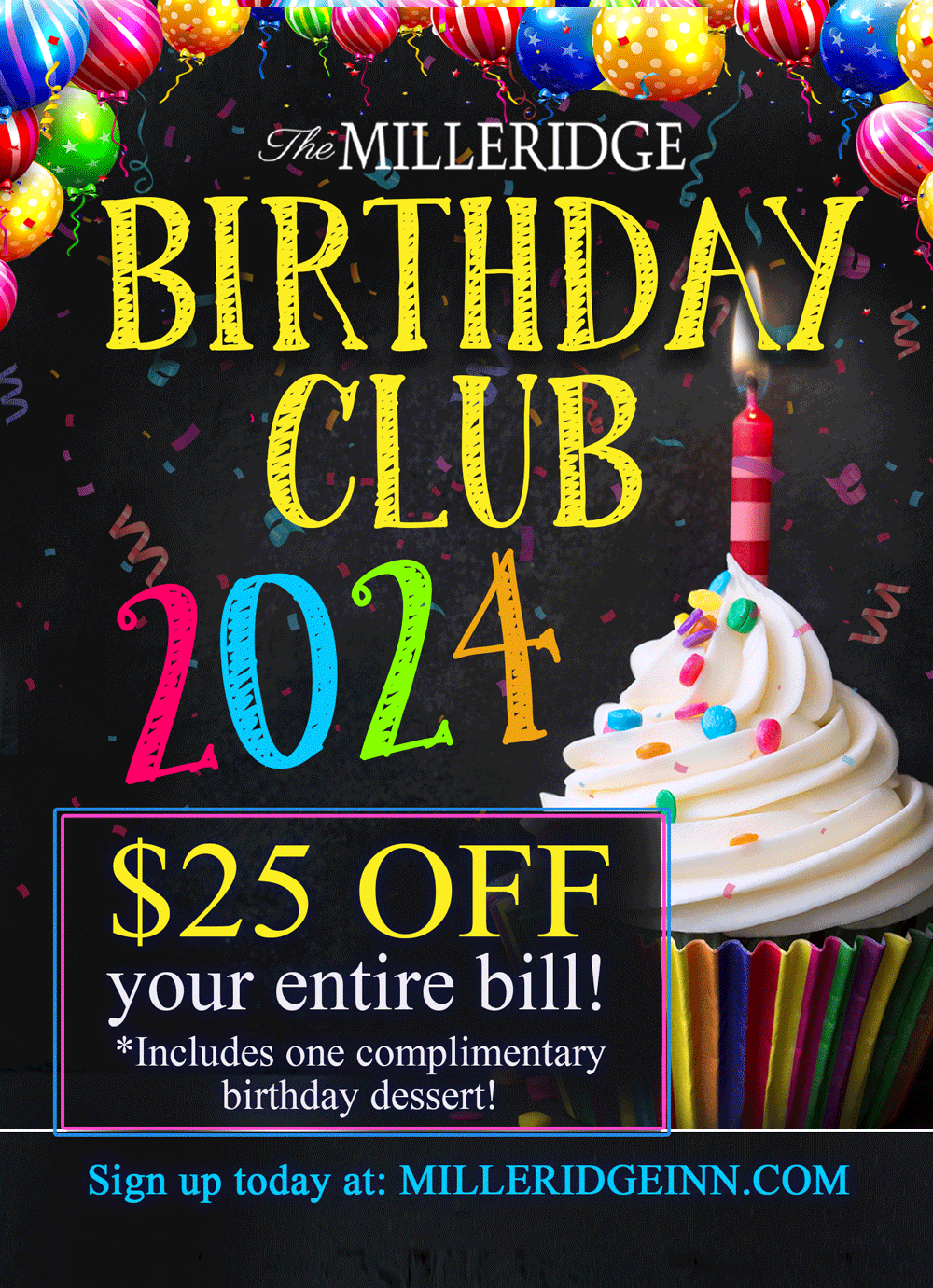2024 Milleridge Birthday Club