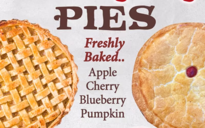 Freshly Baked Thanksgiving Pies