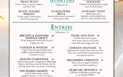 Sunday Brunch at the Milleridge Inn